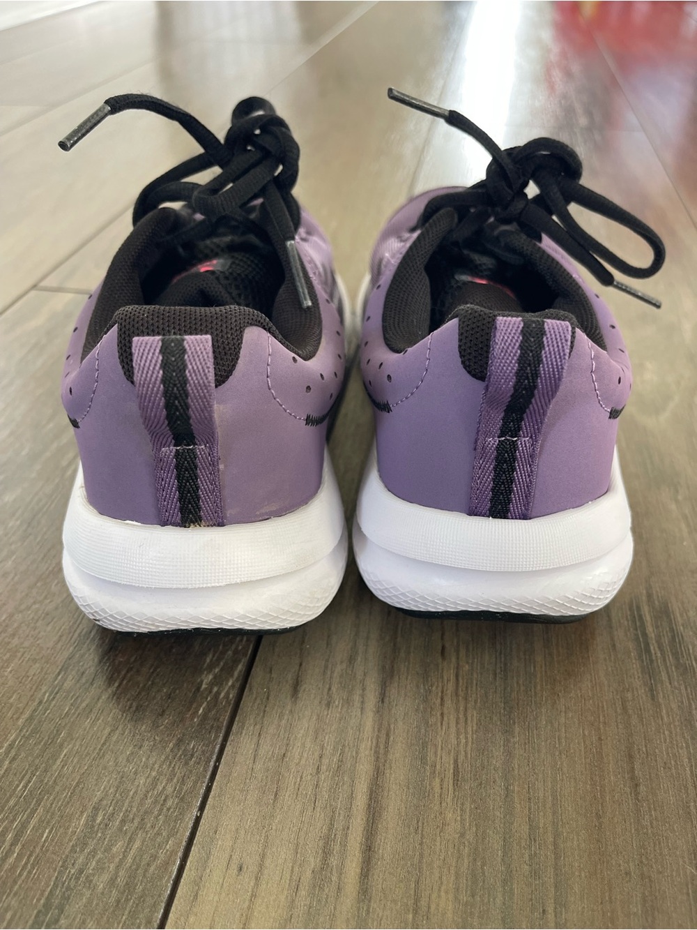 Under Armour Women’s Charged Assert 10 Retro Purple running shoes size US 7.5 - Picture 8 of 14